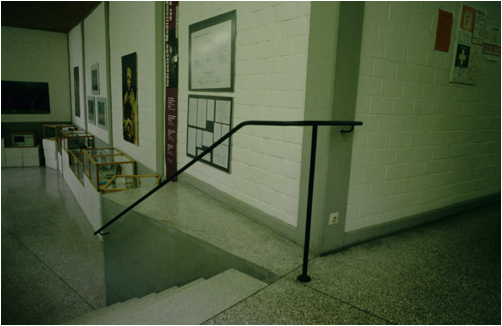 Treppe von oben