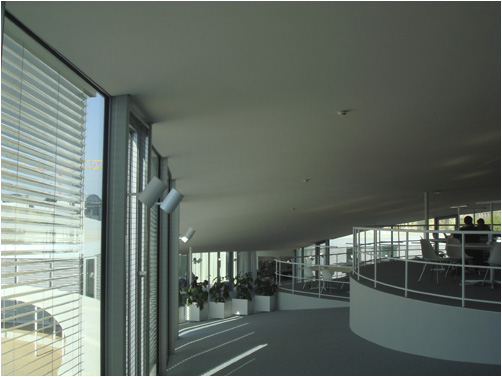 Rolex Learning Center, Bibliothekszone