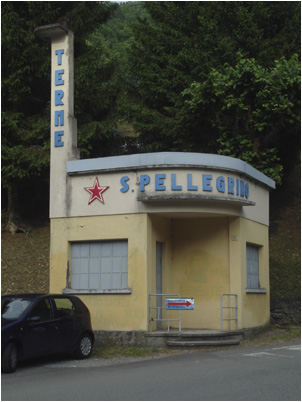Modernistischer Pavillon