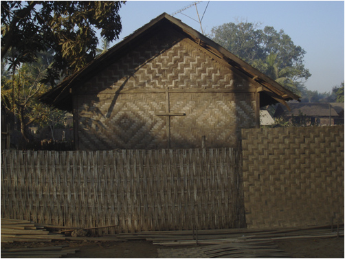 Flechtwerk in Myanmar7